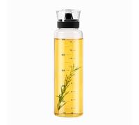 Mélangeur Vinaigrette 500 ml Verre Sauce Mélangeur pour Salade,marinades - Melangeur Vinaigrette Gradué Shaker - Anti-Fuite (500ML)