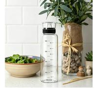Mélangeur Vinaigrette 500ml Verre Sauce Mélangeur pour Salade,marinades - Melangeur Vinaigrette Gradué Shaker - Anti-Fuite