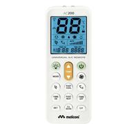 Meliconi AC200 Télécommande universelle pour climatiseurs avec écran rétro-éclairé