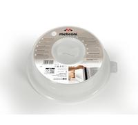 Meliconi Cloche Micro-ondes Ø 26 cm, Couvercle en Polypropylène BPA Free | Protection Anti-éclaboussures, Cuisson et Réchauffage Alimentaire, Made in Italy