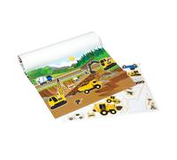 Melissa & Doug - Bloc Autocollants Réutilisables Thème Véhicules - Livre D’Activ