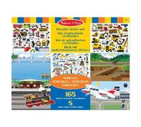 Melissa & doug bloc d'autocollants réutilisables