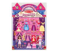 Melissa & Doug - Kit Autocollants En Relief Réutilisables Pincesses - Livre D’Activités Stickers Accessoires Repositionnables - Activité Manuelle Enfant - Loisir Créatif - Cadeau Enfant 3 Ans Et +