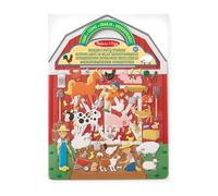 Melissa & Doug - Kit Autocollants Réutilisables La Ferme - Livre D’Activités Stickers Animaux Repositionnables - Activité Manuelle Enfant - Loisir Créatif - Cadeau Enfant 4 Ans Et + -