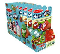Melissa & Doug Pack Tampon D'autocollants + Bloc D'activités Sticker Wow! Melissa & Doug (Assort)(Barquette)