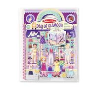 Melissa & Doug Puffy Sticker Activity Book: Day of Glamour - 196 Reusable Stickers