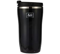Melitta Mug Isotherme, Fermeture par Pression, 100 Pour cent Hermétique, Noir, 250 ml