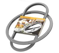 Mellbree Bague d'étanchéité de 22 cm pour Fissler Joint d'étanchéité de rechange pour Fissler Vitaquick, Vitavit Comfort/Premium/Edition Autocuiseur, fabriqué après 2010 | 600-000-22-795/0 (après 2010