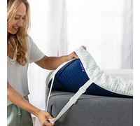mello - Surmatelas Ferme 7cm Oeko-Tex, surmatelas 140 x 190 cm Fabriqué en France, Qualité supérieure, Housse déhoussable et Lavable, Surmatelas 140 x 190 cm Tonique