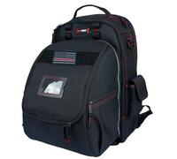 MELOTOUGH Sac à dos de soudage pour outils et casque avec support de casque de grande capacité, Sac à dos de soudure noir, NORME, Soudure