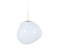 MELT Lampe suspendue LED Opal - Argent Tom Dixon - 5063081086689