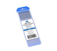 MELTSTAR Électrode de Tungstène TIG 2% de Lanthanated WL20 Bleu (2,4mm x 175mm) - Lot de 10 Pièces - Pour Soudage TIG