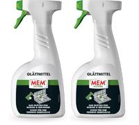 MEM Lissage pour lissage et modelage des joints d'étanchéité prêt à l'emploi en spray 500 ml incolore (Lot de 2)