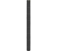 Membrane anti-mauvaises herbes noir 1,5x50 m PP