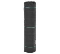 vidaXL Toile de désherbage non tissée anti-mauvaises herbes PP Noir 2x25 m