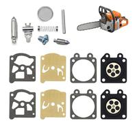 Membrane carburateur kit de réparation joint D10-WTA pour tronçonneuse et débroussailleuse, lot de 2 pièces, compatible moteurs thermiques de jardinage et d’élagage, pièces de remplacement pour carbur
