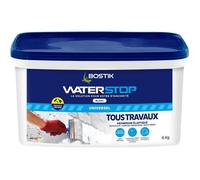 Membrane d’étanchéité - BOSTIK - Waterstop - Seau 6 kg - Réparation fuites - Blanc