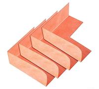 Membrane d'angle imperméable en polyéthylène pour cabine de douche, cadres de baignoire, joints de hammam et balcons (4 pièces à l'intérieur)