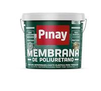 MEMBRANE DE POLYURÉTHANE Imperméabilisant, Produits d'Étanchéité - Membrane Élastique, Monocomposant qui Sèche à l'Humidité Ambiante - PINAY (4 L - Transparent)