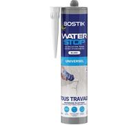 Bostik Waterstop Blanc 290 ml - Membrane d’Étanchéité Toiture, Gouttières & Murs - Répare Fuites, Infiltrations & Fissures - Résistant UV & Intempéries