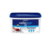 Bostik – Membrane d'étanchéité Waterstop – Blanc 6 kg – Toiture, gouttières, murs, résistant UV