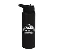 Membre à vie de Team Miller, union familiale pour la famille Miller Stainless Steel Insulated Water Bottle