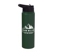 Membre à vie de Team Miller, union familiale pour la famille Miller Stainless Steel Insulated Water Bottle