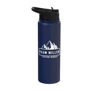 Membre à vie de Team Miller, union familiale pour la famille Miller Stainless Steel Insulated Water Bottle