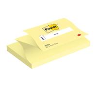Mémo Block 3M Post-it Z-note R350 76x127mm jaune
