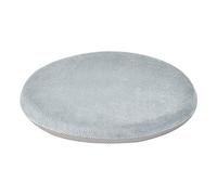 MemoFoam Coussin de siège doux pour la maison, le bureau et la baie vitrée pour toutes les saisons Violet et gris 40 x 40 cm