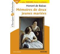 Mémoires de deux jeunes mariées - Bac Français 1re 2026 - Classiques et Patrimoine Bac Français 2026 - Honoré de Balzac - Magnard - Poche - Scolaire / Universitaire