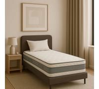Memory Deluxe Matelas 90x200 Mémoire de forme - Hauteur 21 CM - Soutien TRES FERME
