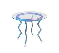 Memphis Milano - Table ronde Transparent