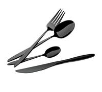 Set de couverts Berlinger Haus 24 pièces Noir brillant