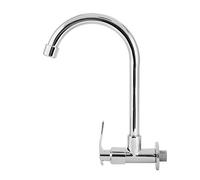 Ménage G1 / 2in Robinet Mural Robinet Froid Simple Robinet D'évier de Cuisine Robinets Utilitaires de Blanchisserie (sans Tuyau)