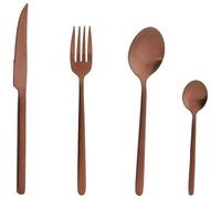 Jean Dubost Ménagère 16 pièces Anuradha NA020890X20047 Cuivré acier inox Coffret cadeau