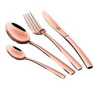 Berlinger Haus Rose Gold Couverts 24 pièces en acier inoxydable poli, Service de couverts 6 personnes, Design moderne or rose