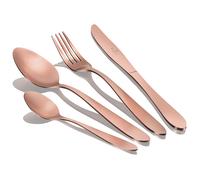 Berlinger Haus Rose Gold Satin couverts 24 pièces acier inoxydable or mat, set 6 personnes, design moderne or rose