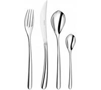 COUZON - Ménagère 24 couverts de table en coffret pour 6 personnes - Elixir - Acier inoxydable 18/10, Finition Miroir, Epaisseur 3 mm - Inox