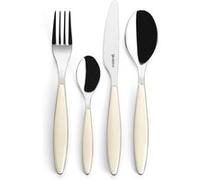 GUZZINI Feeling Set de couverts 24 pièces crème