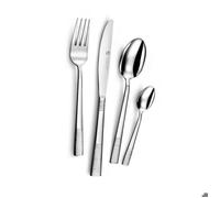 Ménagère 24 pièces - PRADEL EXCELLENCE - LENA - Inox - Manche strié - Compatible lave-vaisselle
