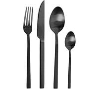 Ménagère DUKE CARBON, set de 24 pc, noir, Pintinox
