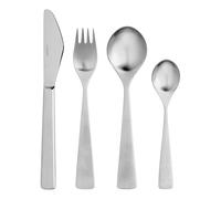 Ménagère MAYA, set de 24 pc, argent, acier inoxydable, Stelton