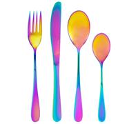Ménagère PRINCESS RAINBOW, set de 24 pc, multicolore, Pintinox