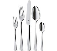 Ménagère WMF Denver pour 12 personnes, couverts 60 pièces, couteau monobloc, acier inoxydable Cromargan poli, brillant, passe au lave-vaisselle