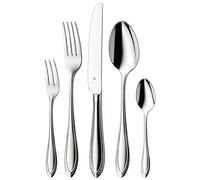 Ménagère WMF Vérone, 12 personnes, 60 pièces, couteaux monoblocs, acier inoxydable Cromargan poli, brillant, passe au lave-vaisselle