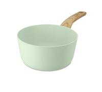MENASTYL - Casserole 18cm avec revêtement antiadhésif céramique (Sans PFAS/Sans PTFE) tous feux dont induction - En Aluminium - Gamme Colorama - Céladon - 6020804