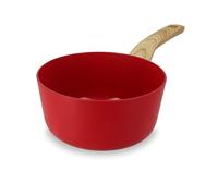MENASTYL - Casserole 18cm avec revêtement antiadhésif céramique (Sans PFAS/Sans PTFE) tous feux dont induction - En Aluminium - Gamme Colorama - Magenta - 6020819