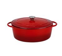 MENASTYL - Cocotte en fonte émaillée 9 L tous feux dont induction - Compatible four et lave-vaisselle - Couvercle avec bouton inox - Colette - 6020103