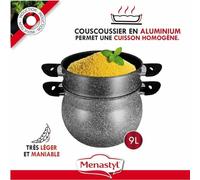 Menastyl Couscoussier 9L Effet Marbre